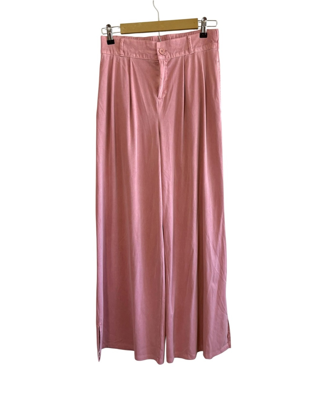HALARA Wide Leg Pants in Dusty Pink